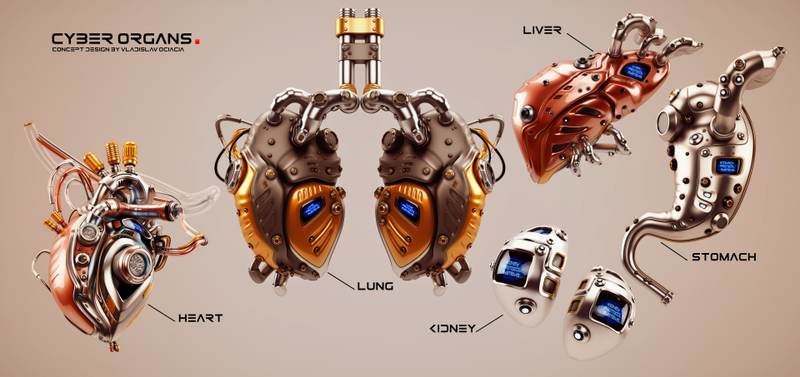 Illustration for article titled Vladislav Ociacia's Robot Renders Are Works Of Art